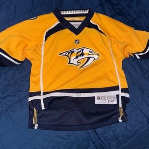Nashville Predators toddler 2T-4T jersey